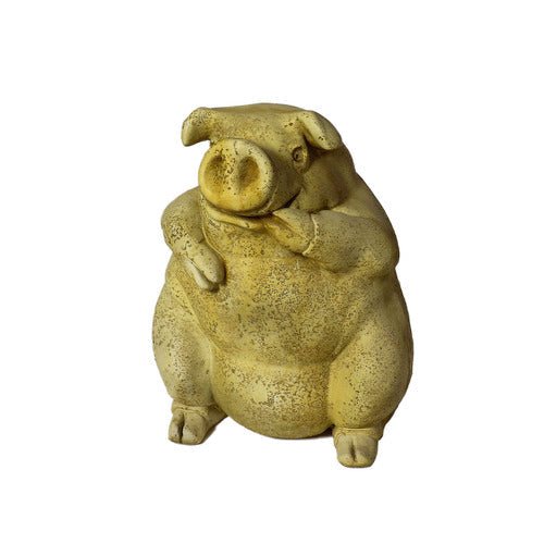 Obediah Pig 21 Outdoor/Indoor Statue - Bella Statues
