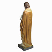 Custom Painted Lifesize Saint Joseph From Mont 43 Outdoor/Indoor Statue - Bella Statues