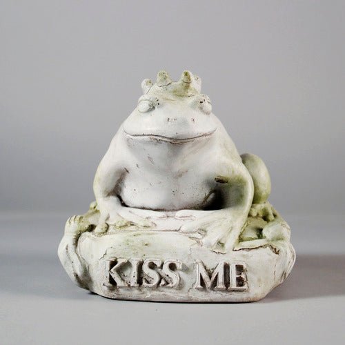 Frog Prince 6.5 H Outdoor/Indoor Statue - Bella Statues