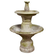 Lifesize Balustrade 2 Tier Fountain Outdoor/Indoor Statue - Bella Statues