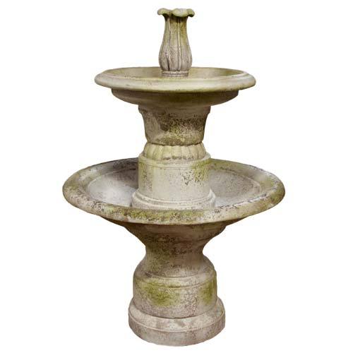 Lifesize Balustrade 2 Tier Fountain Outdoor/Indoor Statue - Bella Statues