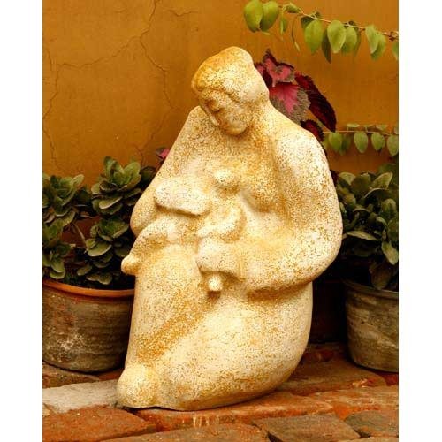 Mother Nurturing Child 18 Outdoor/Indoor Statue - Bella Statues