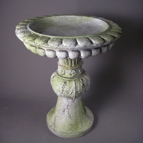 Acanthus Birdbath Outdoor/Indoor Statue - Bella Statues