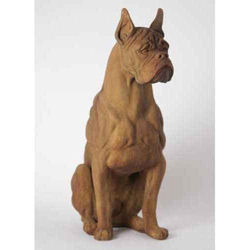 Boxer Dog 30 H Outdoor/Indoor Statue - Bella Statues