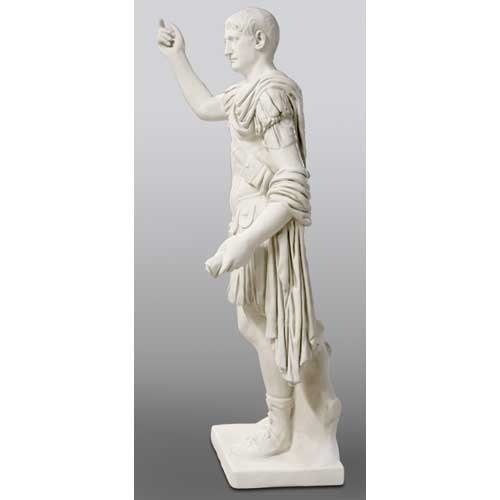 Lifesize Caesar Augustus 83 Outdoor/Indoor Statue - Bella Statues