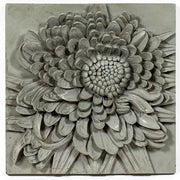 Chrysanthemum Plaque Outdoor/Indoor Statue - Bella Statues