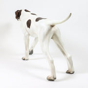 Custom Painted Lifesize Pointer 51 W Outdoor/Indoor Statue - Bella Statues