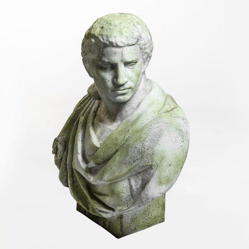 Brutus Robed Bust 33 Outdoor/Indoor Statue - Bella Statues
