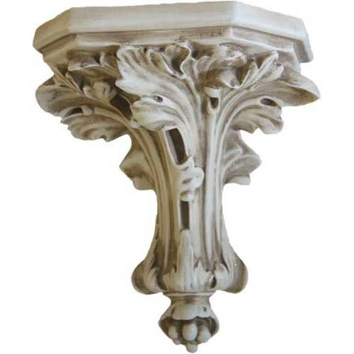 Daprato Leaf Bracket Outdoor/Indoor Statue - Bella Statues