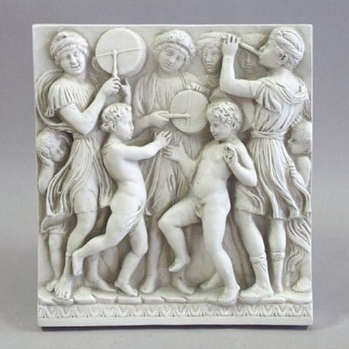 Cantoria Drum Frieze 20 Outdoor/Indoor Statue - Bella Statues