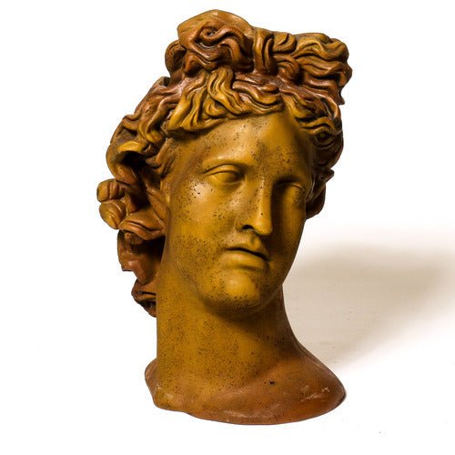 Apollo Head Planter 17 Outdoor/Indoor Statue - Bella Statues