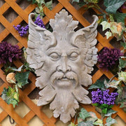 Long thin Stare Mask 12"h Outdoor/Indoor Statue - Bella Statues