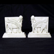 Assyrian Bookends 8 Outdoor/Indoor Statue - Bella Statues