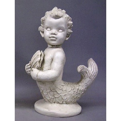 Merboy 17 (Cppr) Outdoor/Indoor Statue - Bella Statues