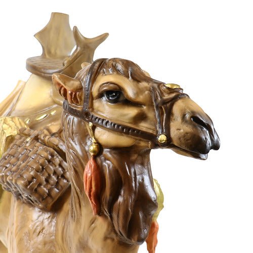 Custom Painted Lifesize Nativity Camel 50 H Ntv1.2 Outdoor/Indoor Statue - Bella Statues