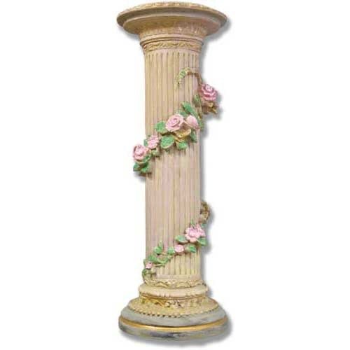 Lifesize Garland English Pedestal 40 Outdoor/Indoor Statue - Bella Statues