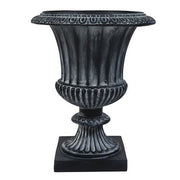Lg.Fluted Urn 29 H (R) Outdoor/Indoor Statue - Bella Statues