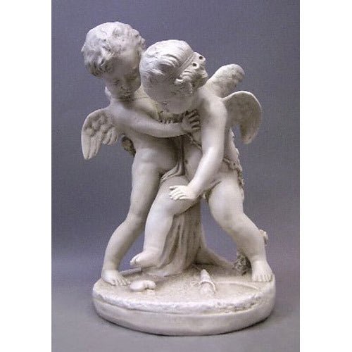 Two Cupids/Fighting Outdoor/Indoor Statue - Bella Statues