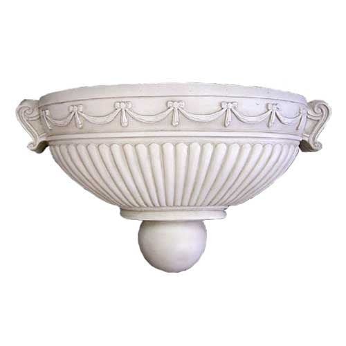 Classic Ribbon Sconce (Brlgr) Outdoor/Indoor Statue - Bella Statues