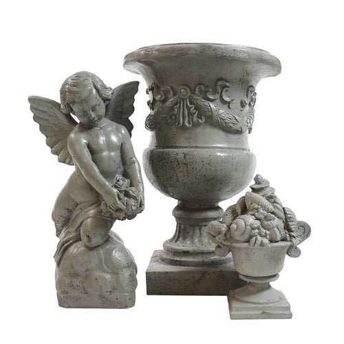 Giardino Urn 24 H Outdoor/Indoor Statue - Bella Statues
