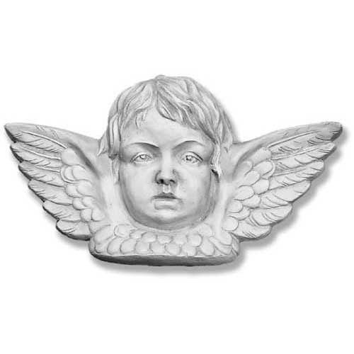 Angel with Wing Plaque Outdoor/Indoor Statue - Bella Statues