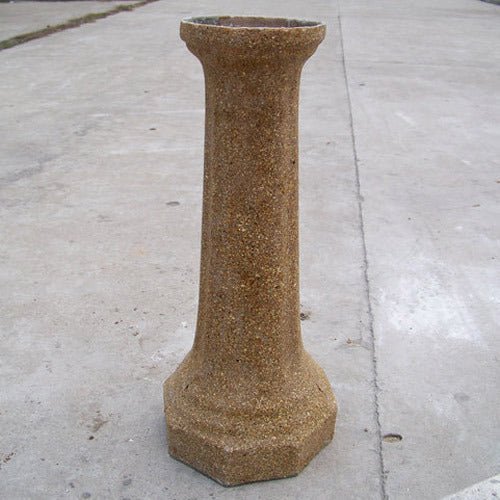 8 SIDED BIRD BATH BOTTOM Outdoor/Indoor Statue - Bella Statues