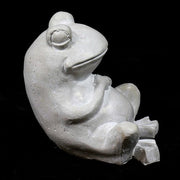 Laid Back Frog 7 Outdoor/Indoor Statue - Bella Statues