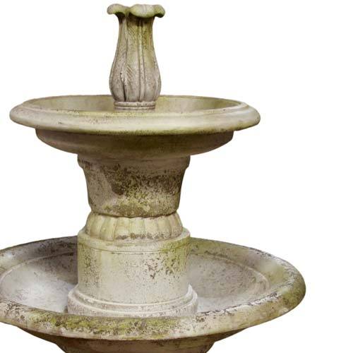 Lifesize Balustrade 2 Tier Fountain Outdoor/Indoor Statue - Bella Statues