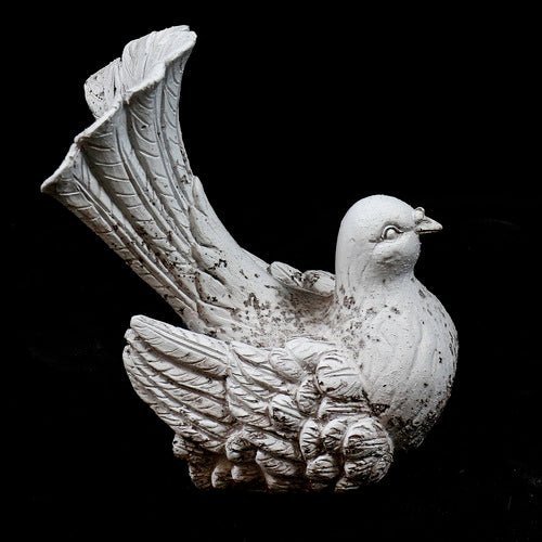 Decorative Dove Outdoor/Indoor Statue - Bella Statues