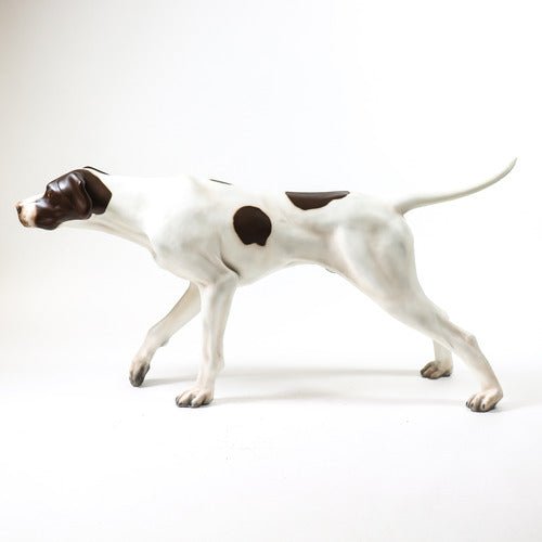 Custom Painted Lifesize Pointer 51 W Outdoor/Indoor Statue - Bella Statues