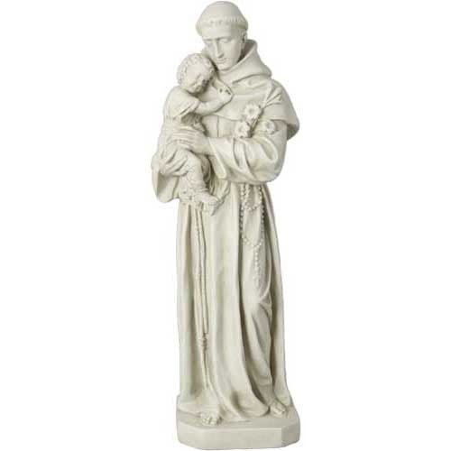 Saint Anthony 24 Outdoor/Indoor Statue - Bella Statues