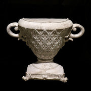 Lifesize Crimson Half Table 31 Outdoor/Indoor Statue - Bella Statues