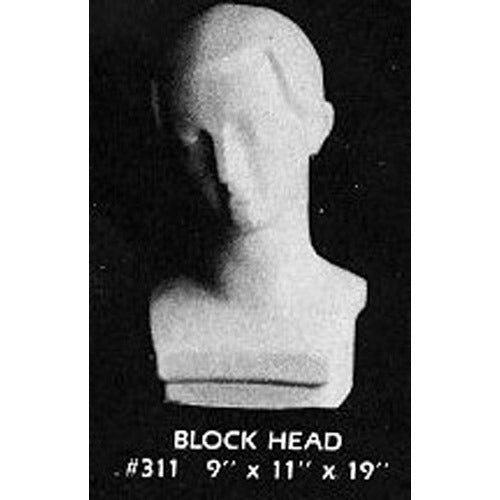 Blocked Head Ckd Outdoor/Indoor Statue - Bella Statues