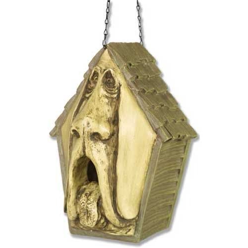 Baxter The Dog Birdhouse Outdoor/Indoor Statue - Bella Statues