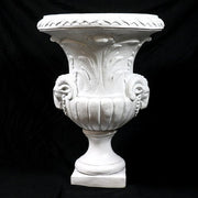 Ram Head Urn (2 Sides) 29 H Outdoor/Indoor Statue - Bella Statues