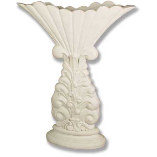 Decorative Fan Vase 31 Outdoor/Indoor Statue - Bella Statues