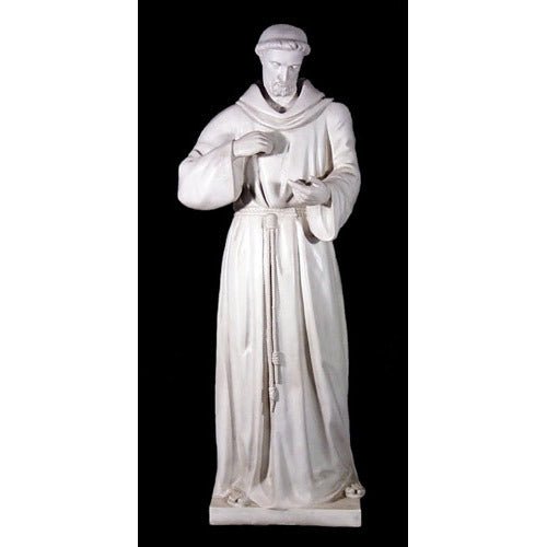 Lifesize Saint Francis Of Assissi 56 Outdoor/Indoor Statue - Bella Statues