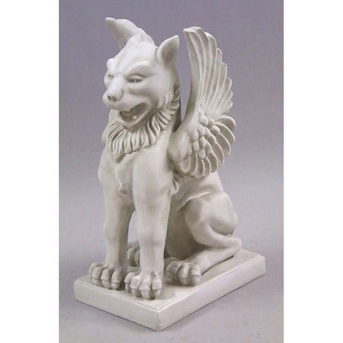 Kaikee Griffin On Base Outdoor/Indoor Statue - Bella Statues