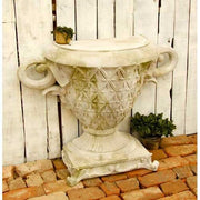 Lifesize Crimson Half Table 31 Outdoor/Indoor Statue - Bella Statues