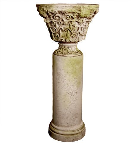 Wide Greenman Planter Outdoor/Indoor Statue - Bella Statues