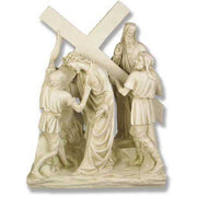 Jesus & Simon The Cyrene Station 5 Outdoor/Indoor Statue - Bella Statues