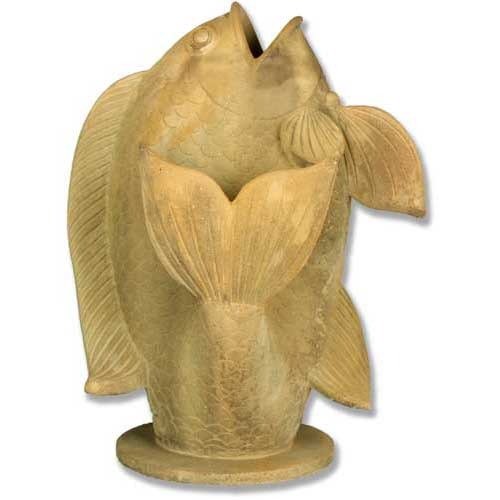 Santi Fish 26 H Outdoor/Indoor Statue - Bella Statues