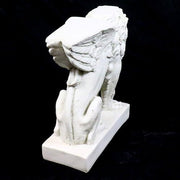 Lion (Wings)Bench Base 16.5 Outdoor/Indoor Statue - Bella Statues