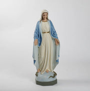 Custom Painted Mary - 36 H Outdoor/Indoor Statue - Bella Statues