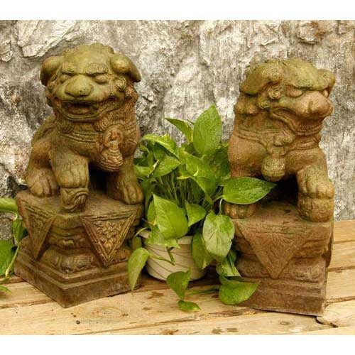 Dynasty Lion Set Outdoor/Indoor Statue - Bella Statues