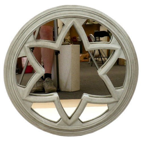 Barn Star Mirror Outdoor/Indoor Statue - Bella Statues