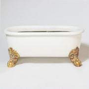 Antique Bathtub Planter Outdoor/Indoor Statue - Bella Statues