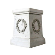 Wreath Pedestal 18 Outdoor/Indoor Statue - Bella Statues