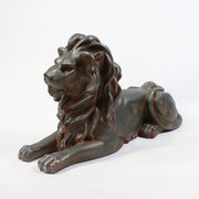 Lifesize Lion Sitting with Pride 21 Outdoor/Indoor Statue - Bella Statues