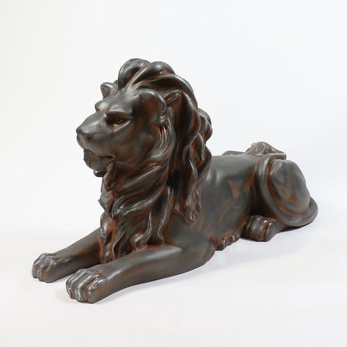 Lifesize Lion Sitting with Pride 21 Outdoor/Indoor Statue - Bella Statues